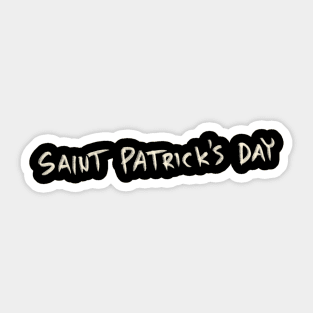 Saint Patrick’s Day Sticker